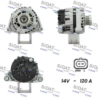 Alternateur FISPA A12VA0645A2