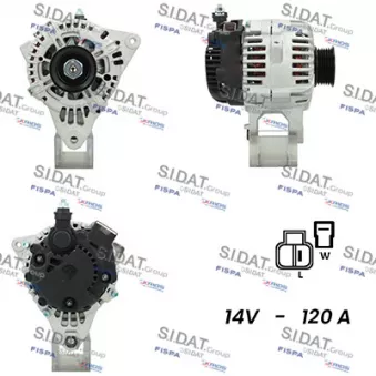 Alternateur FISPA A12VA0662A2
