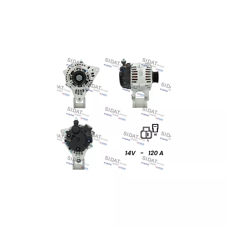Alternateur FISPA A12VA0662A2