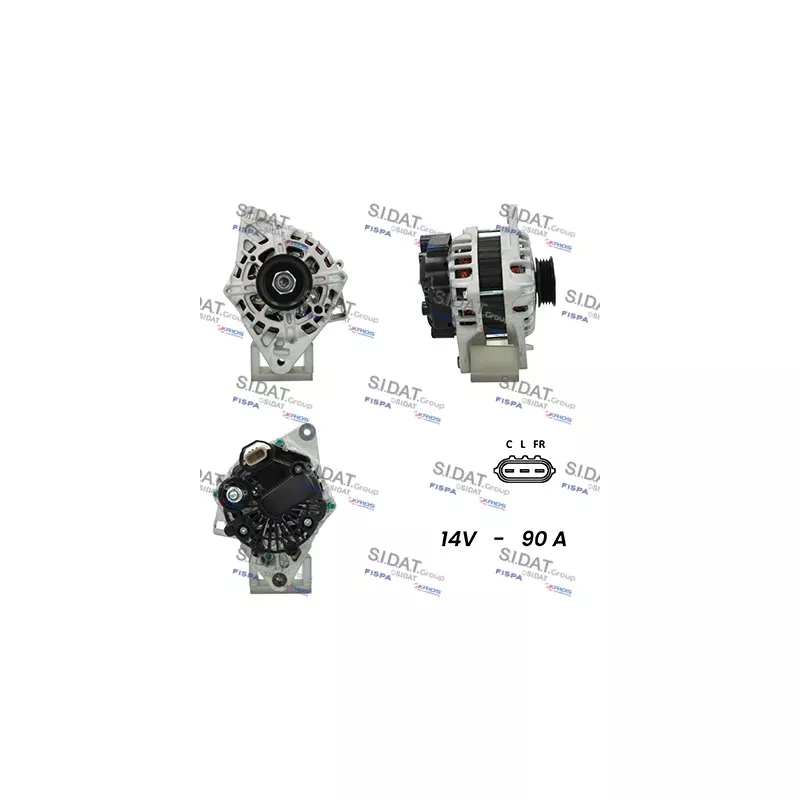 Alternateur FISPA A12VA0670