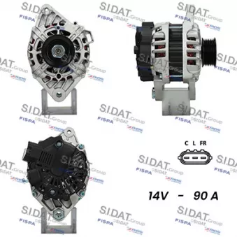Alternateur FISPA A12VA0672A2