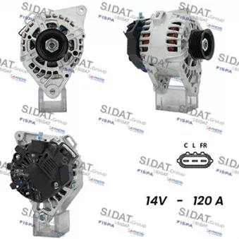 Alternateur FISPA A12VA0682A2