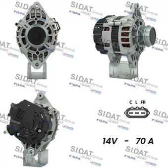 Alternateur FISPA A12VA0684A2