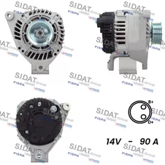 Alternateur FISPA A12VA0734A2