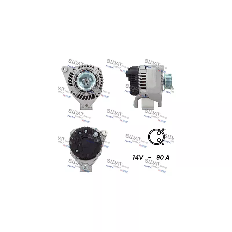 Alternateur FISPA A12VA0734A2