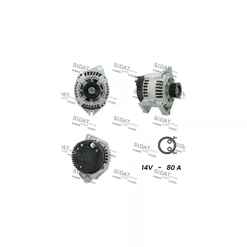 Alternateur FISPA A12VA0800A2