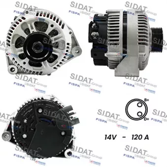 Alternateur FISPA A12VA0802A2
