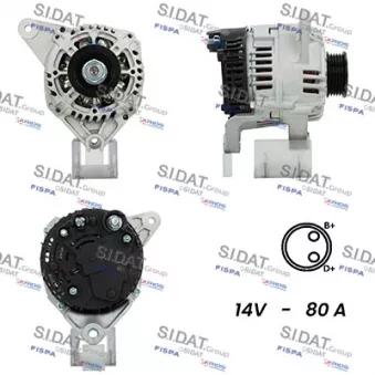 Alternateur FISPA A12VA0803A2