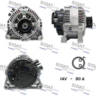 Alternateur FISPA A12VA0804A2