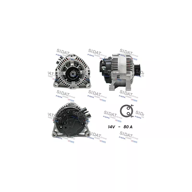 Alternateur FISPA A12VA0804A2