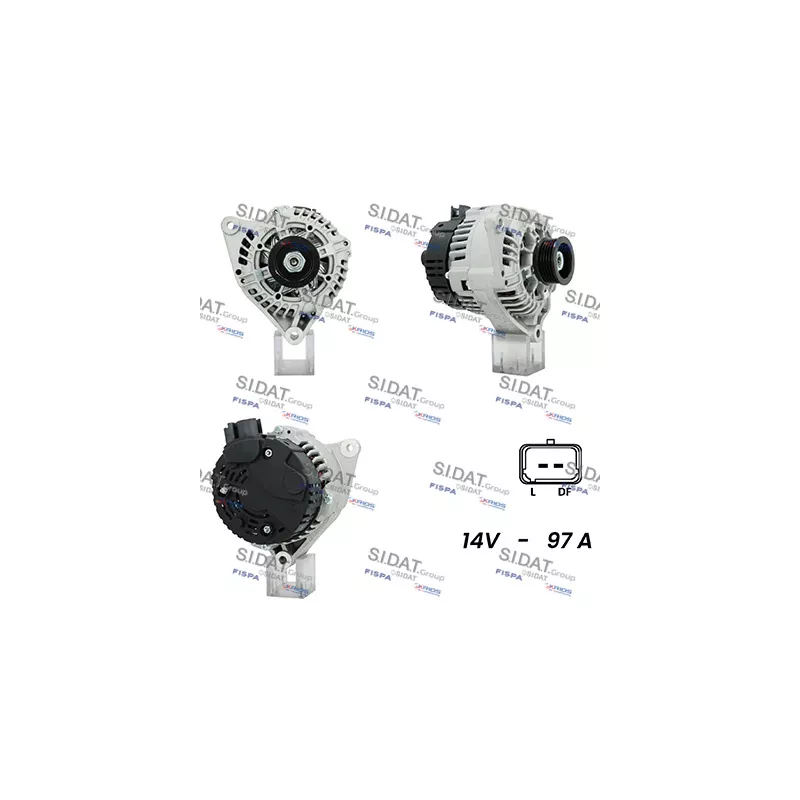 Alternateur FISPA A12VA0805A2