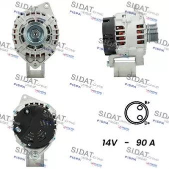Alternateur FISPA A12VA0807