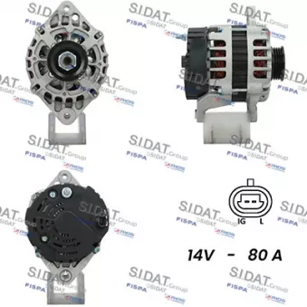 Alternateur FISPA A12VA0814