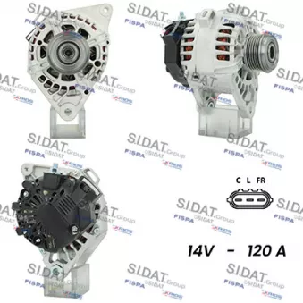 Alternateur FISPA A12VA0821A2