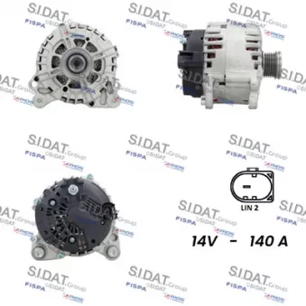 Alternateur FISPA A12VA0864