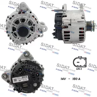 Alternateur FISPA A12VA0866
