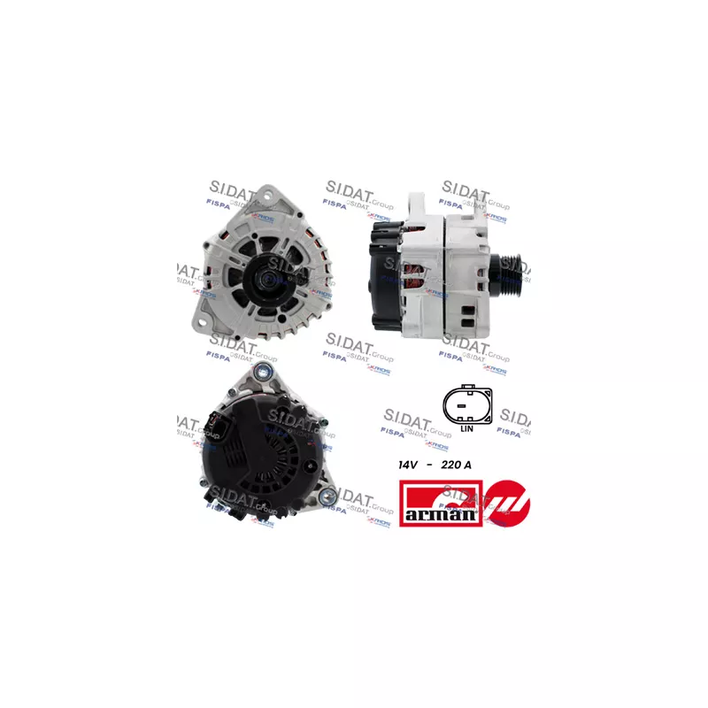 Alternateur FISPA A12VA0954AS