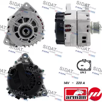 Alternateur FISPA A12VA0960AS