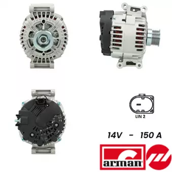 Alternateur FISPA A12VA0963AS