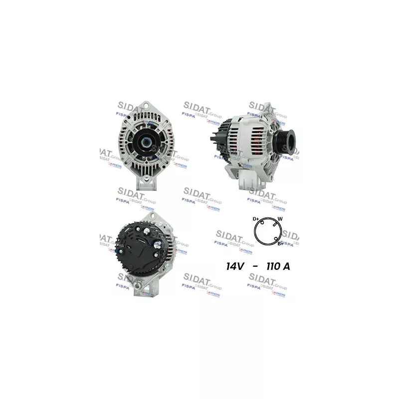 Alternateur FISPA A12VA1018A2