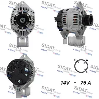 Alternateur FISPA A12VA1022A2