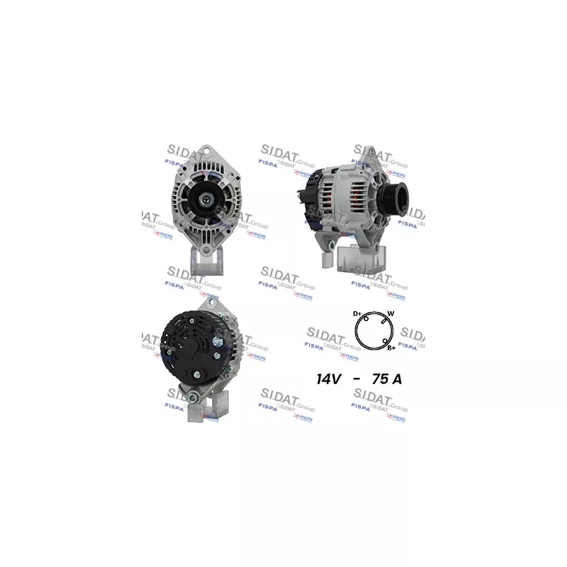 Alternateur FISPA A12VA1022A2