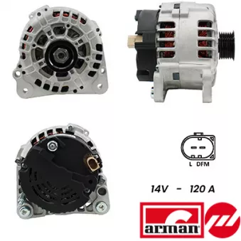 Alternateur FISPA A12VA1052AS