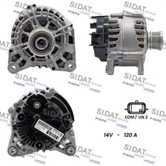 Alternateur FISPA A12VA1245