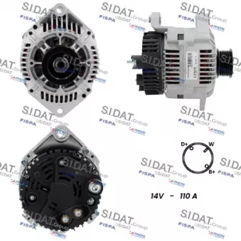 Alternateur FISPA A12VA1291A2
