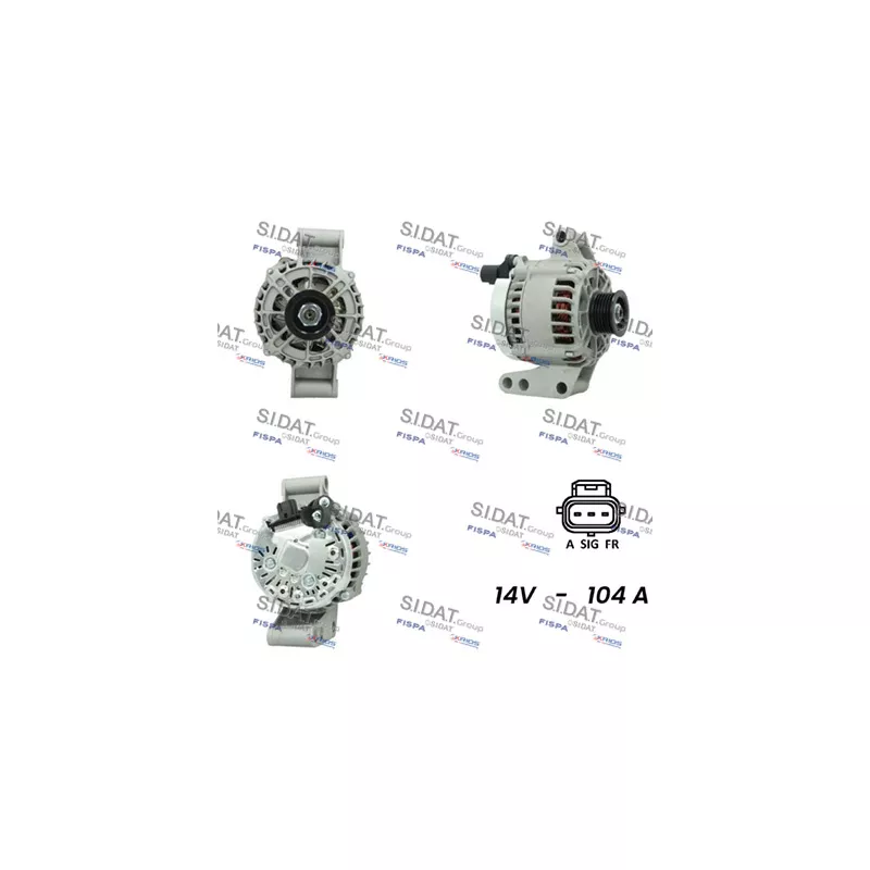 Alternateur FISPA A12VS0060