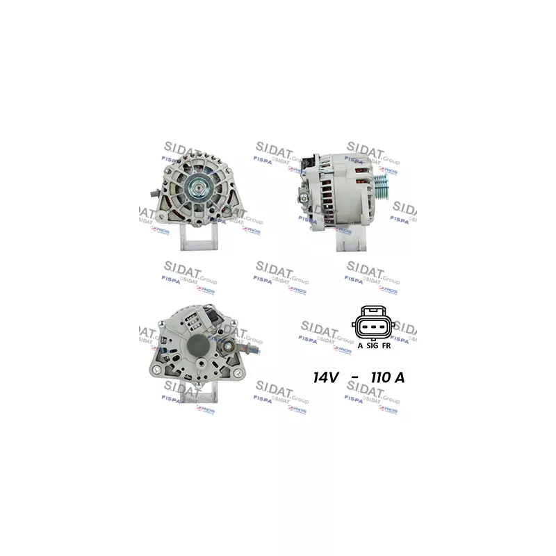 Alternateur FISPA A12VS0466A2