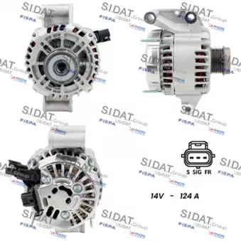Alternateur FISPA A12VS1167