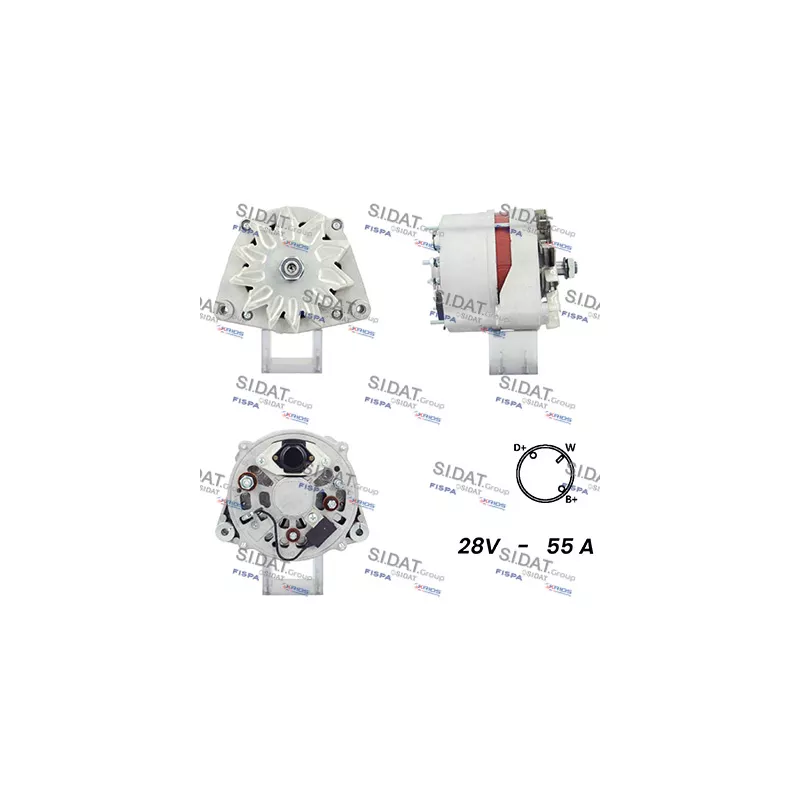 Alternateur FISPA A24BH0029A2