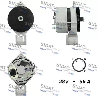 Alternateur FISPA A24BH0142A2