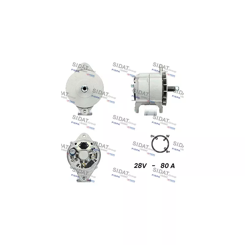 Alternateur FISPA A24BH0145A2