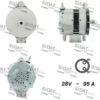 Alternateur FISPA A24DE0073A2
