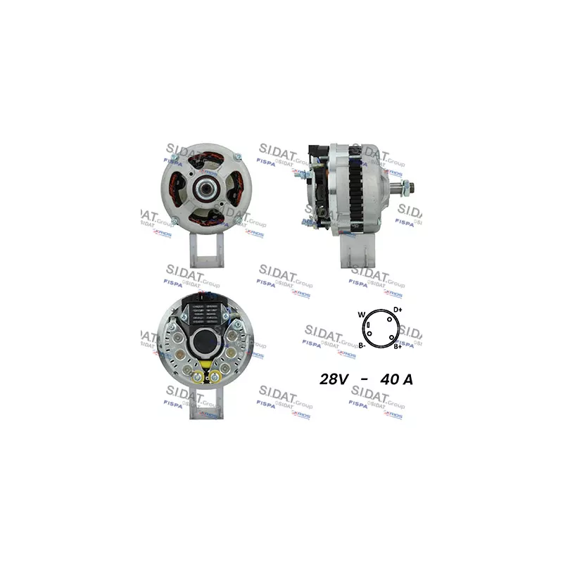 Alternateur FISPA A24VA0123A2