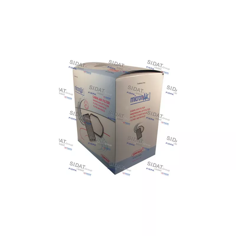 Filtre, air de l'habitacle FISPA MBX039