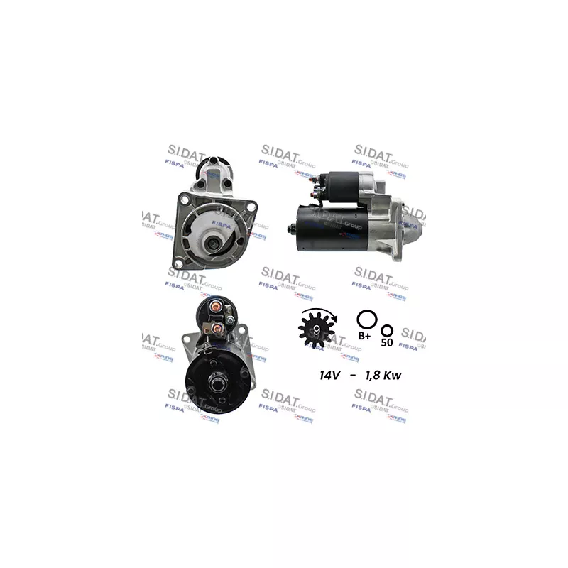 Démarreur FISPA S12BH0007A2