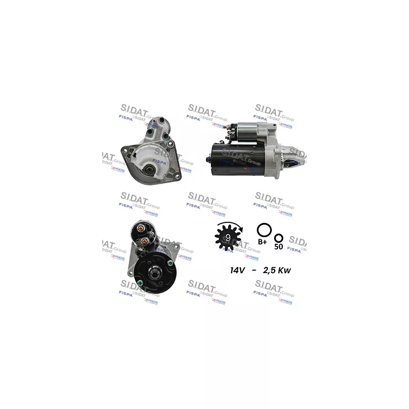 Démarreur FISPA S12BH0008A2
