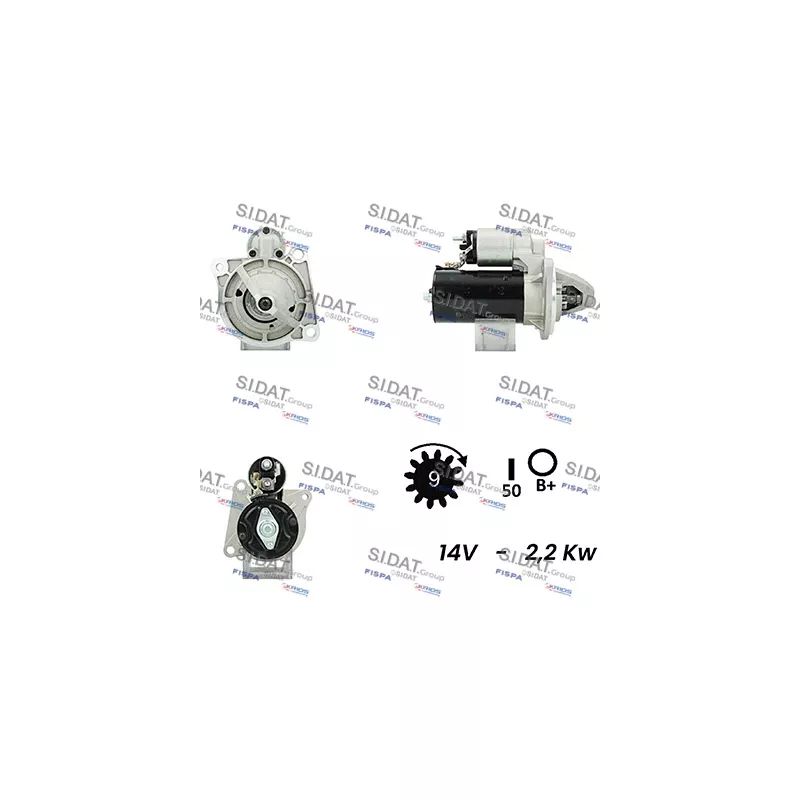 Démarreur FISPA S12BH0046A2
