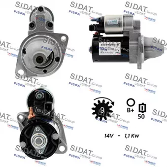 Démarreur FISPA S12BH0070A2