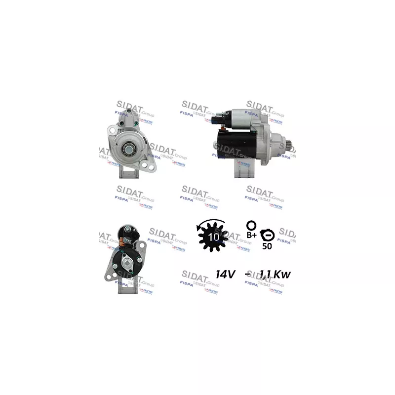 Démarreur FISPA S12BH0072A2