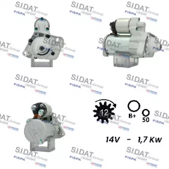 Démarreur FISPA S12BH0120A2