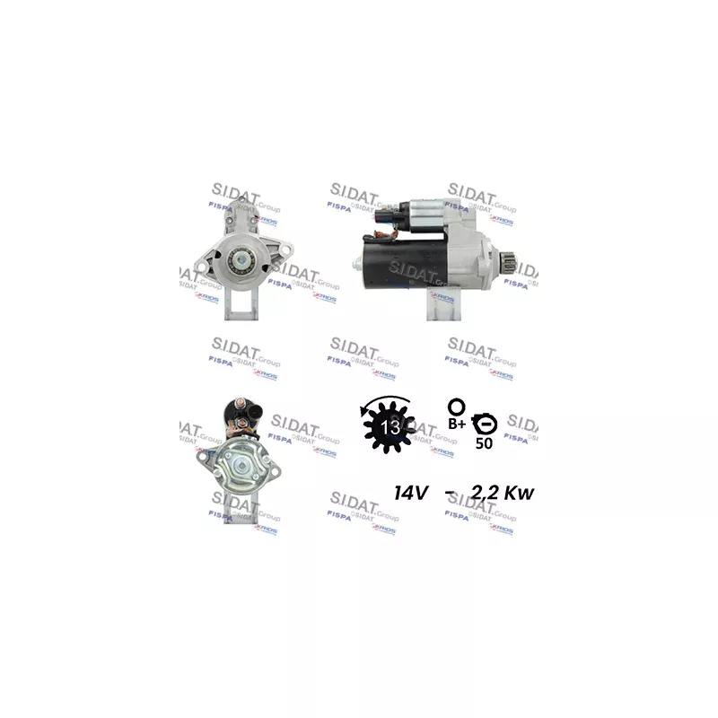 Démarreur FISPA S12BH0145A2