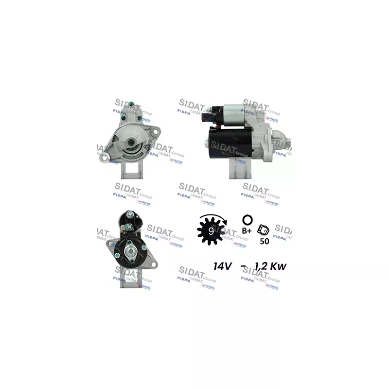 Démarreur FISPA S12BH0168A2