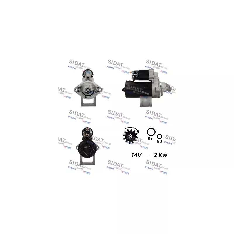Démarreur FISPA S12BH0172A2