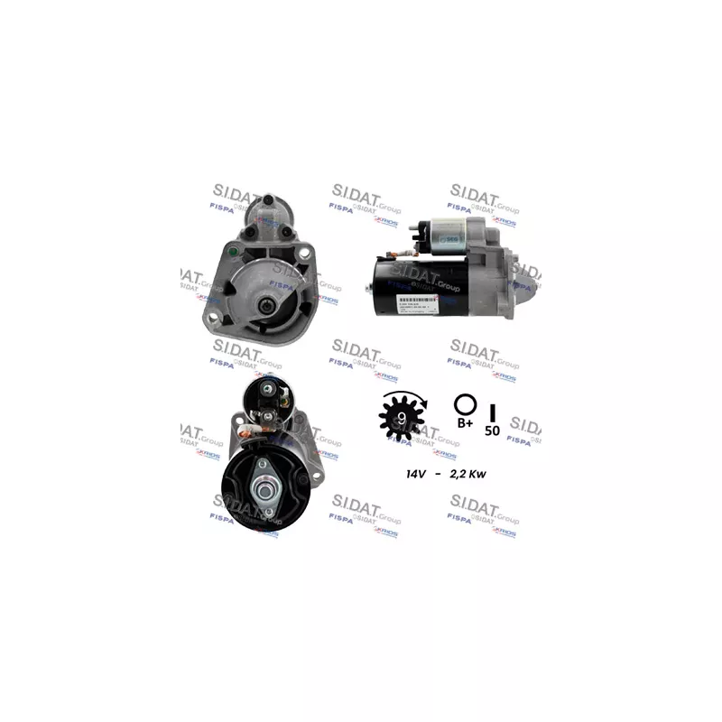 Démarreur FISPA S12BH0198