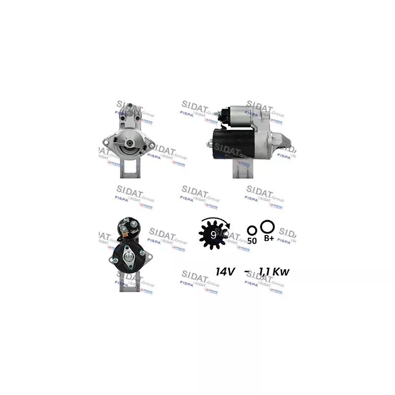 Démarreur FISPA S12BH0203A2