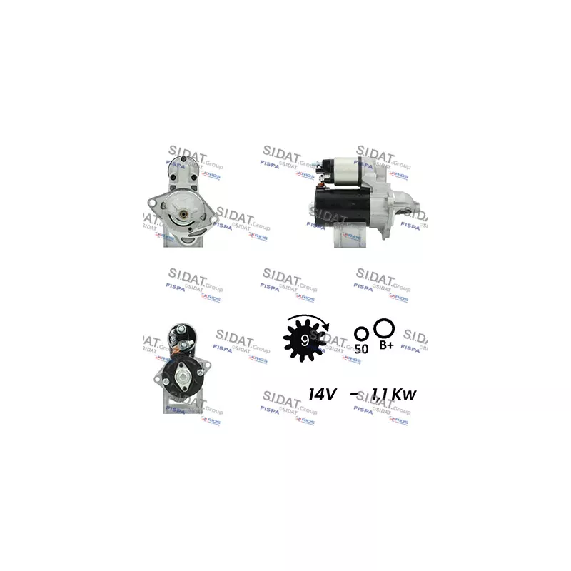Démarreur FISPA S12BH0206A2